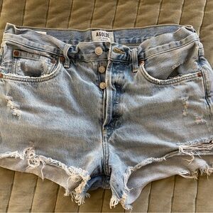 Agolde Parker Jean Shorts Size 27